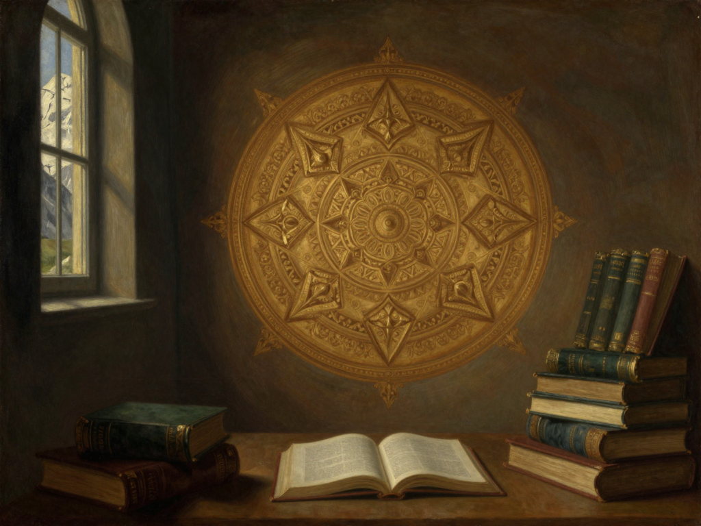 Pintura barroca alusiva ao verbete Carl Jung