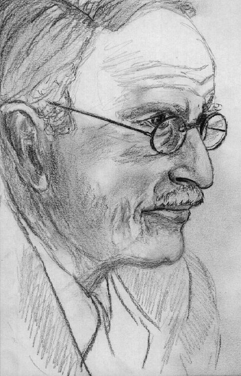 Retrato de Carl Gustav Jung
