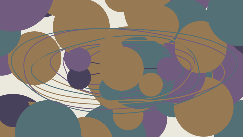 Ilustração abstrata sobre fantasia inconsciente na teoria psicanalítica.