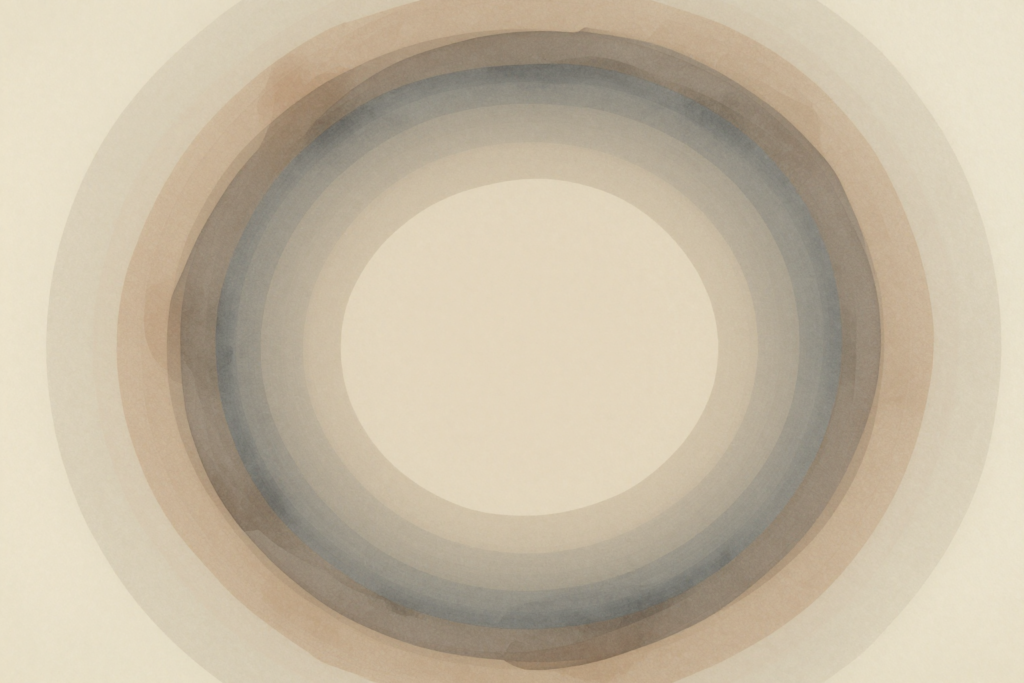 Ilustração abstrata da perlaboração na psicanálise
